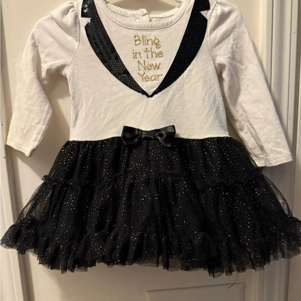 Koala Kids New Years Tutu Dress